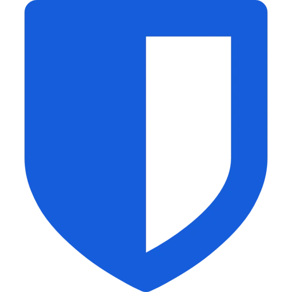 Bitwarden password manager logo