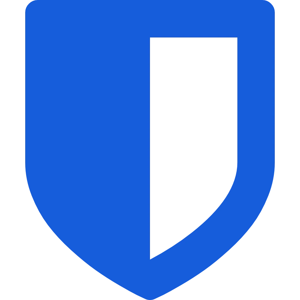 Bitwarden password manager logo