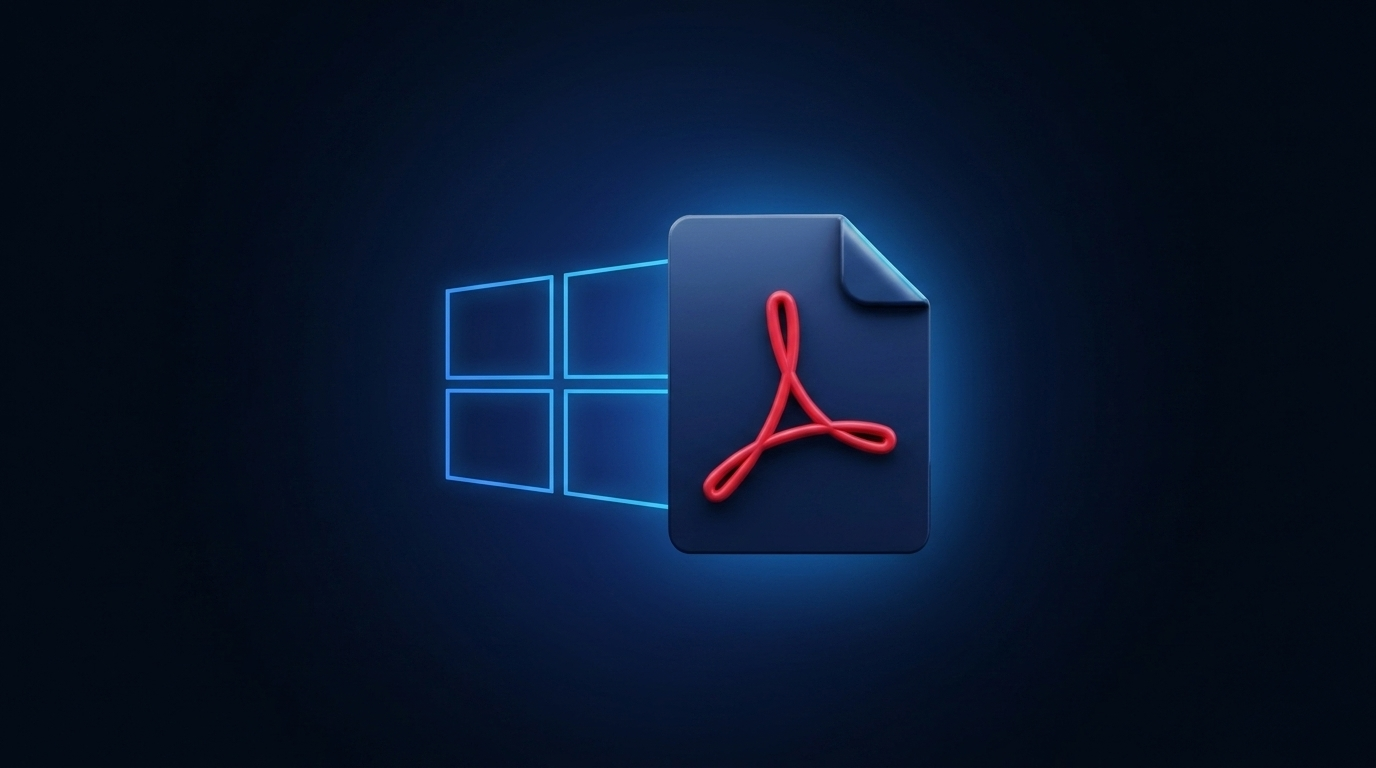 PDF file format logo
