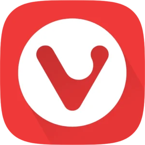 Vivaldi browser logo