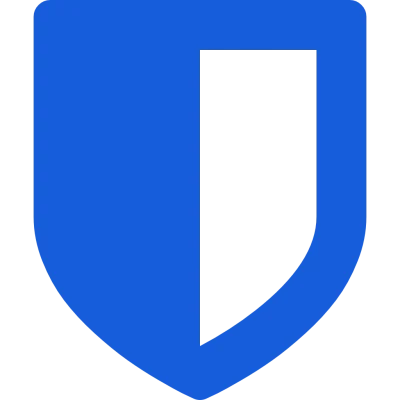 Bitwarden password manager logo